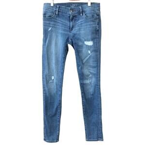 LOFT distressed Skinny jeans sz 2